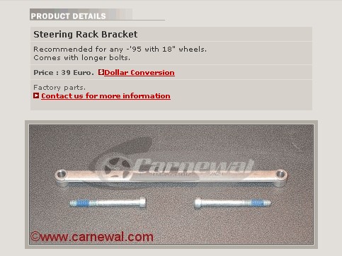 #11243 - Steering Rack Bracket