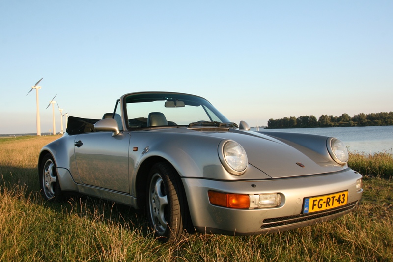 #48347 - Voorzijde van mijn Porsche C2 Cabrio TL