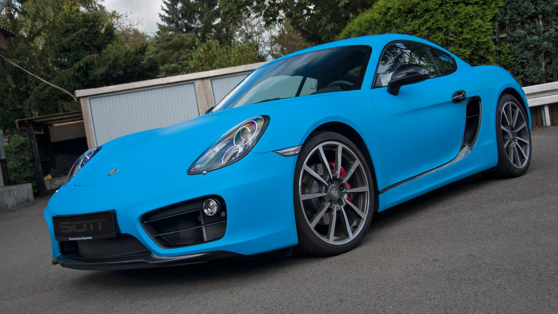 #59856 - Porsche Riviera Blue in mat #59856 - Porsche Riviera Blue in mat