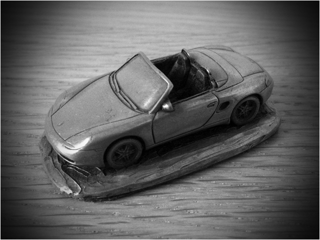 #62274 - Miniatuur Boxster in tin