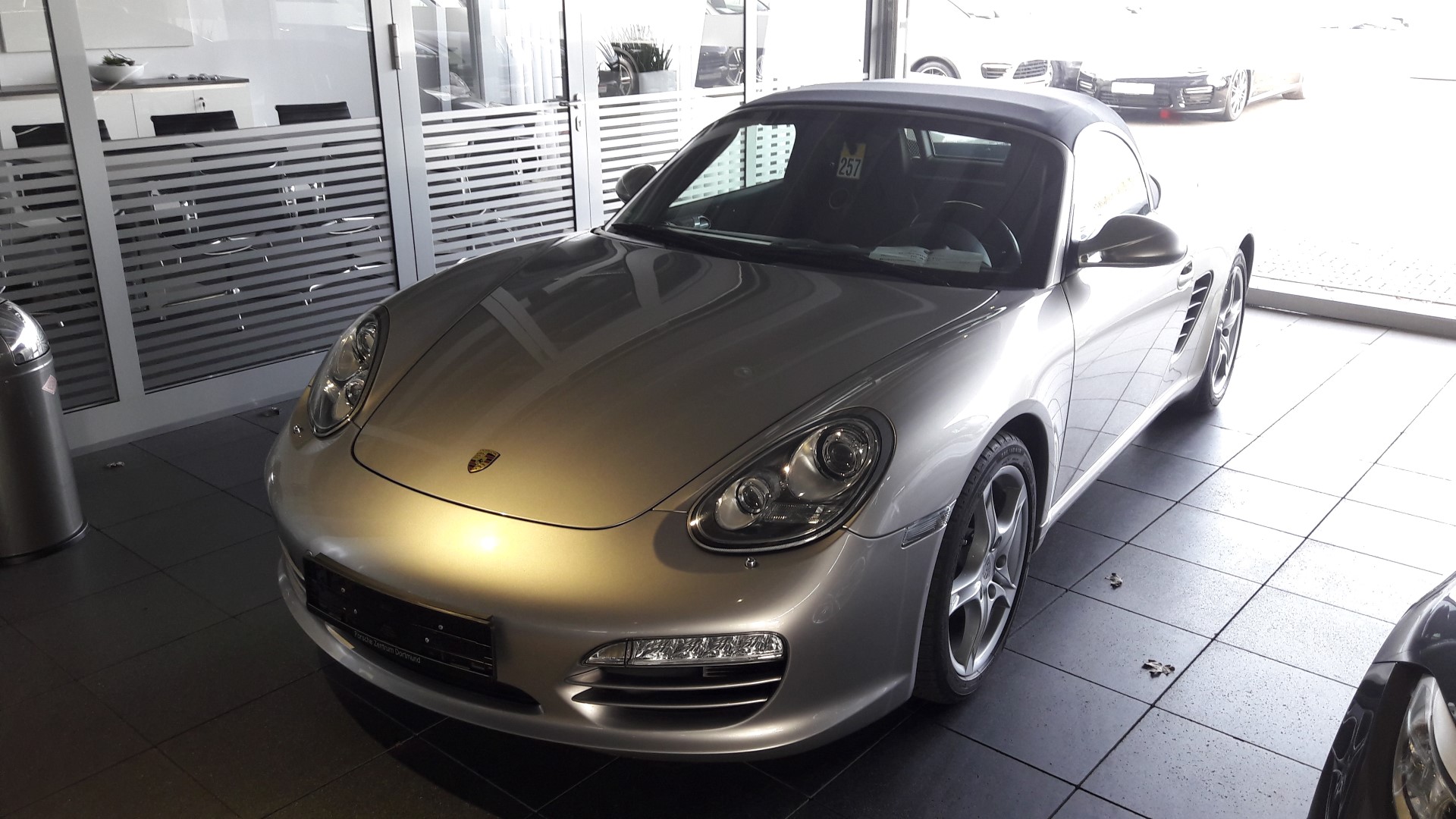 #70538 - Boxster platinum zilver binnen