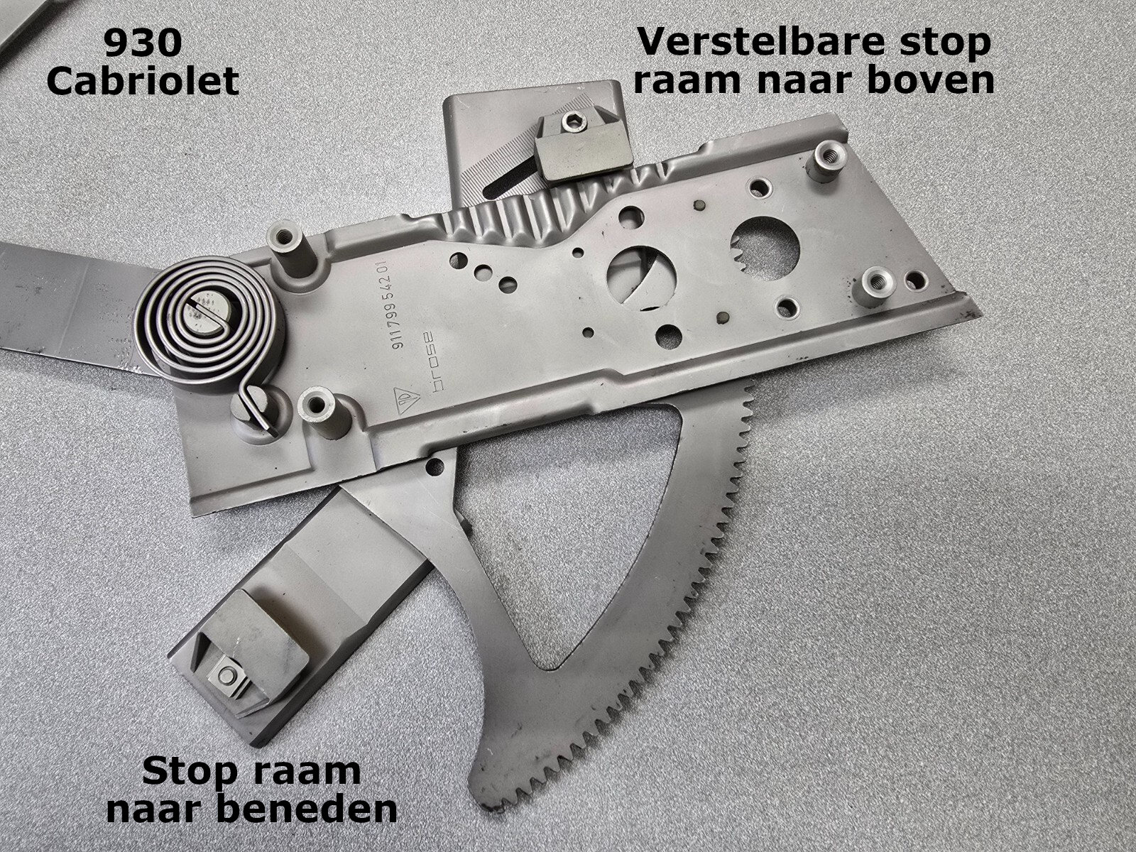 #84237 - Raammechanisme 911 930 Cabriolet #84237 - Raammechanisme 911 930 Cabriolet